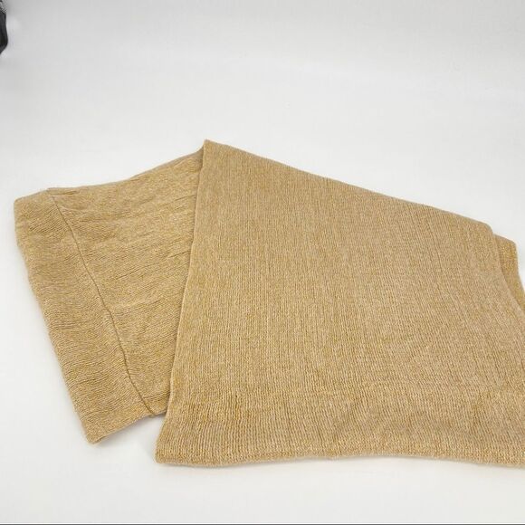 C.C Exclusives Metallic Gold Infinity Scarf - Picture 6 of 7
